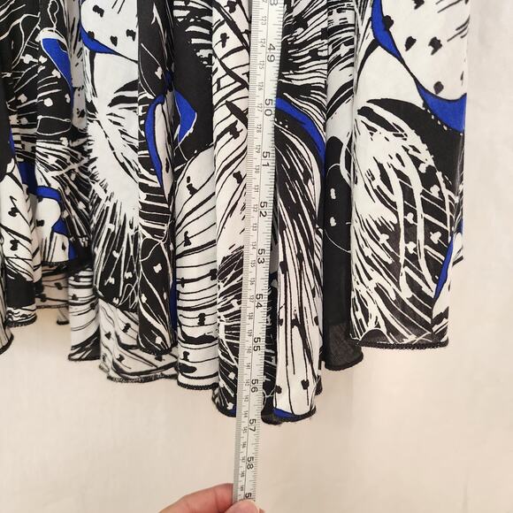 Free People First Kiss maxi dress Size XS Romantic Blue White Black Western - Picture 7 of 12